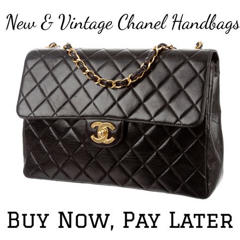 chanel buy now pay later|used chanels for sale.